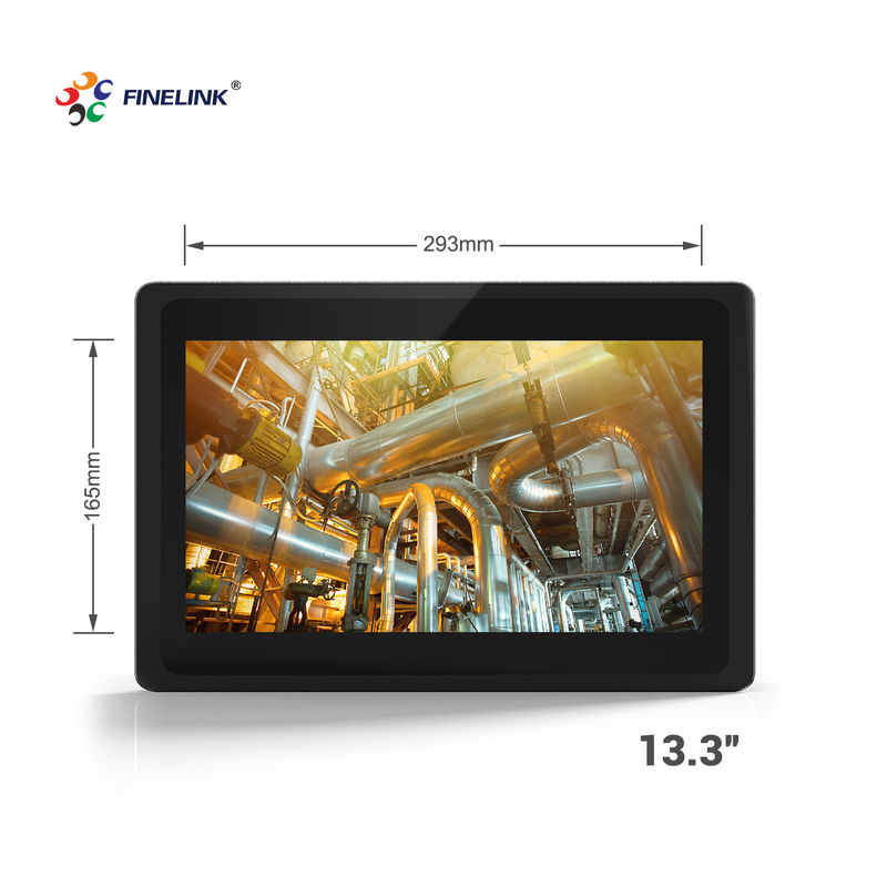 13.3 인치 산업용 패널 PC IP65 산업용 금속 프레임과 함께 한 PC