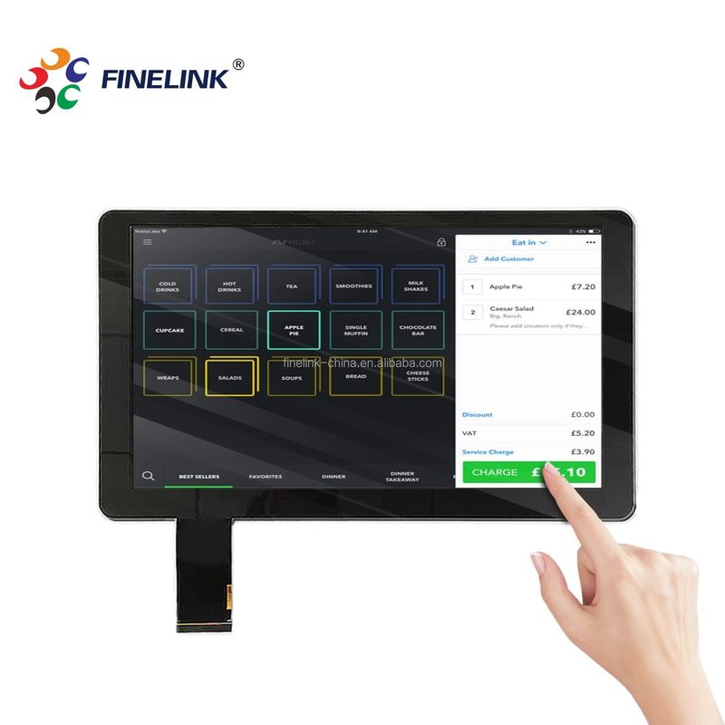 13.3인치 PCAP EETI/ILITEK 산업용 TFT LCD 디스플레이 쓰기판 용량 터치 패널