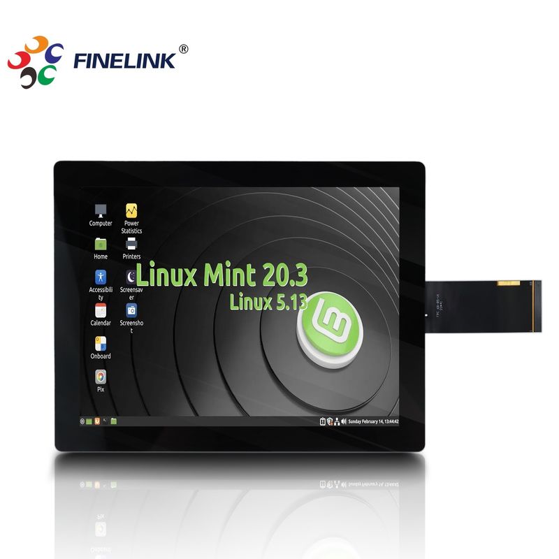 10.4인치 멀티 터치 LCD 화면 용량 RS232 인터페이스 타입