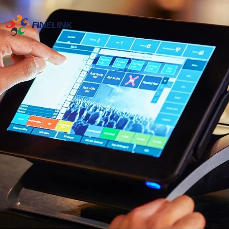 10.4인치 멀티 터치 LCD 화면 용량 RS232 인터페이스 타입