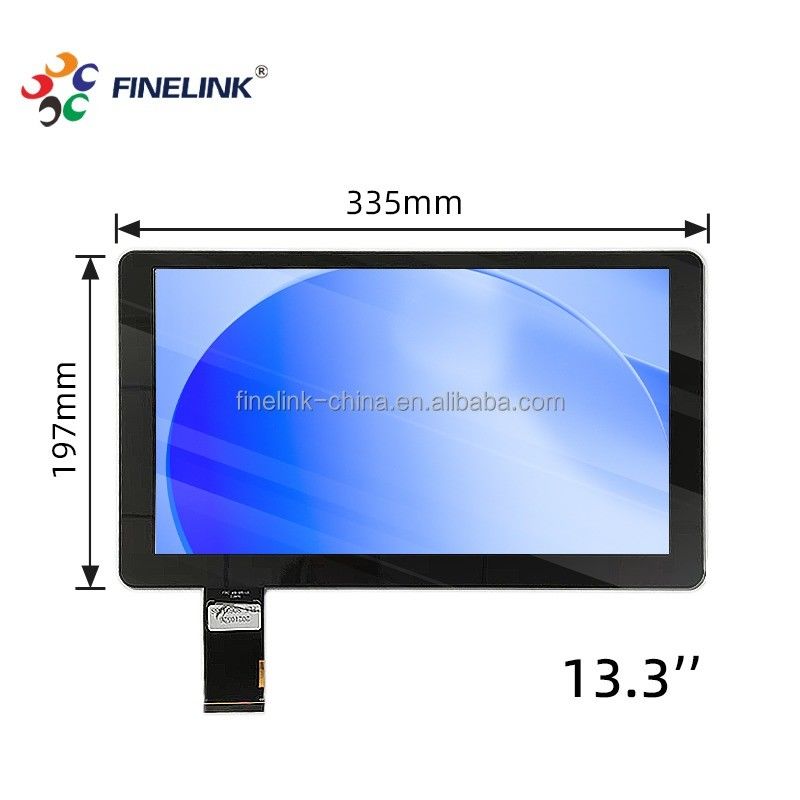 13.3인치 HMI 용량 터치 스크린 패널 키트