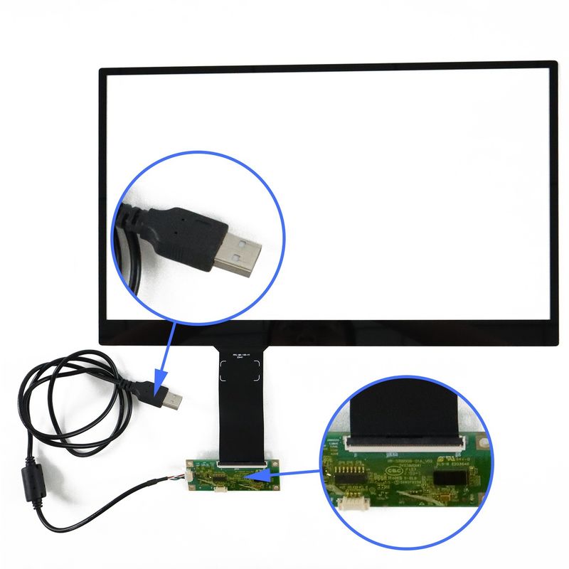 15.6 인치 작은 크기의 용량 USB 터치 스크린 패널