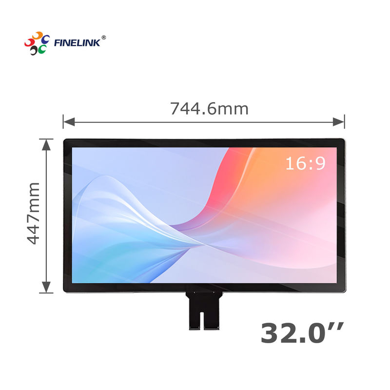 16 9 FINELINK 32 인치 G G EETI/ILITEK 벽에 장착된 사진 프레임 AIO용 용량 터치 패널