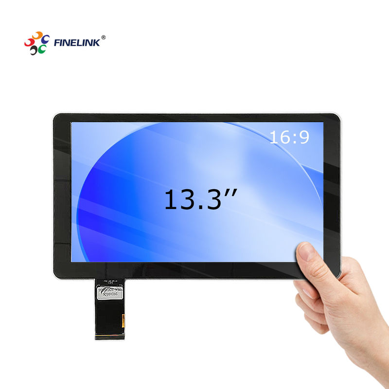 RS232 인터페이스 PCAP 터치 패널 13.3 인치 G G POS 모니터