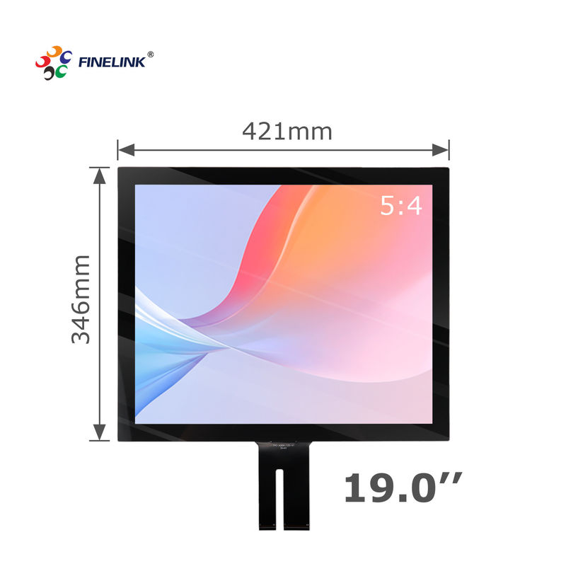 고객 OEM 서비스 19 인치 G G capacitive LCD 디스플레이 터치 스크린