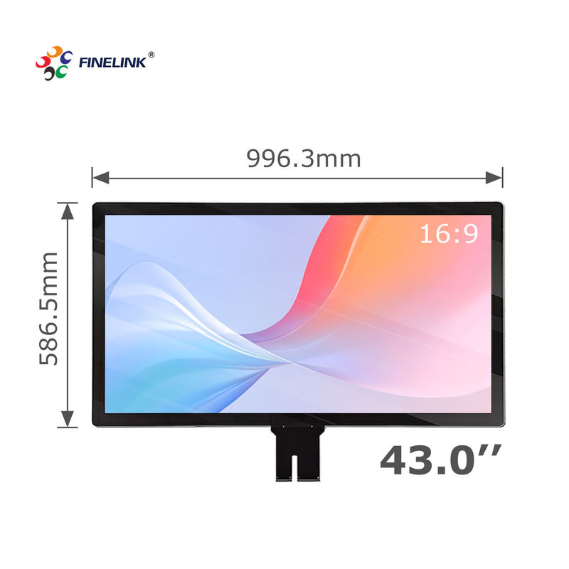멀티 터치 지원 43 인치 용량 터치 패널 12 년 연구 개발 / OEM / ODM 서비스