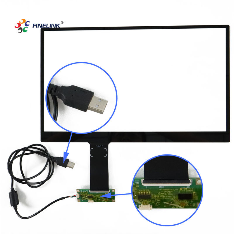 EETI/ILIEK/SIS 드라이브 IC 라즈베리 Pi용 15.6인치 용량 LCD 터치 스크린 패널