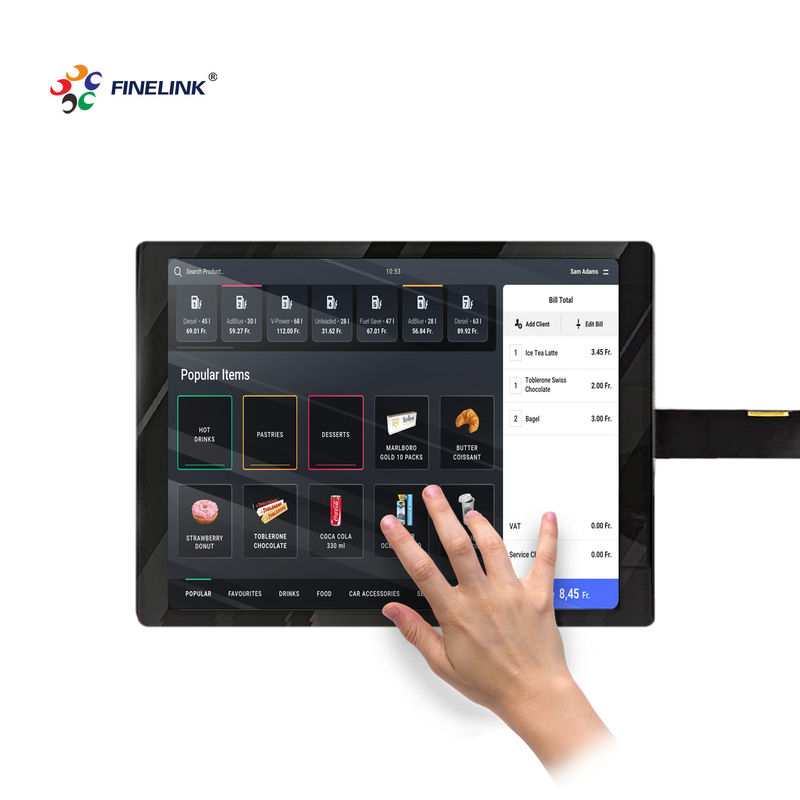 15 인치 USB 포트 EETI 투영 용량 터치 패널 오버레이 키트 다기용