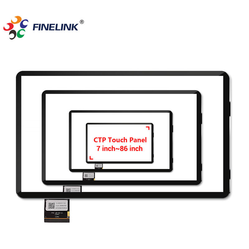 USB/IIC/시리얼 포트 인터페이스가 있는 사용자 정의 온화 유리 18.5인치 터치 스크린 패널