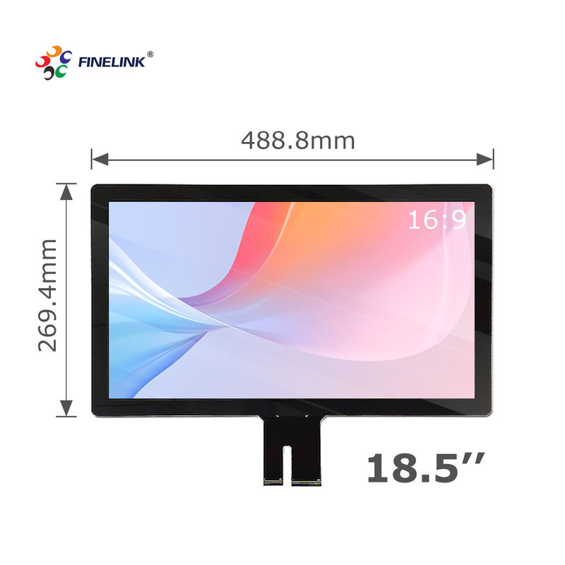 18USB/RS232/I2C 인터페이스와 선택적 LCD 모듈이 있는 5인치 터치 스크린 패널 키트