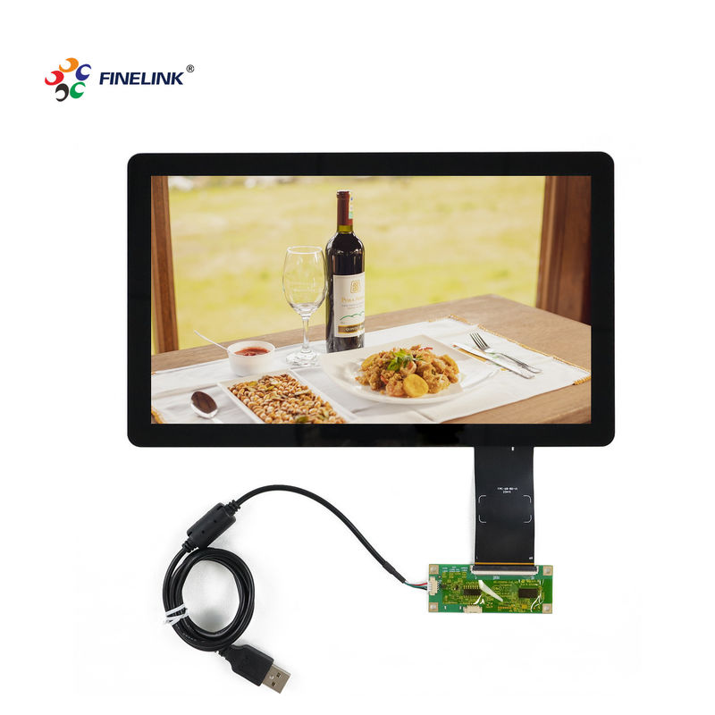 11.6' 정밀 257x146mm 용량 터치 디스플레이 패널 7H 경직성 R10 코너 -20.C ~ 70.C 템프